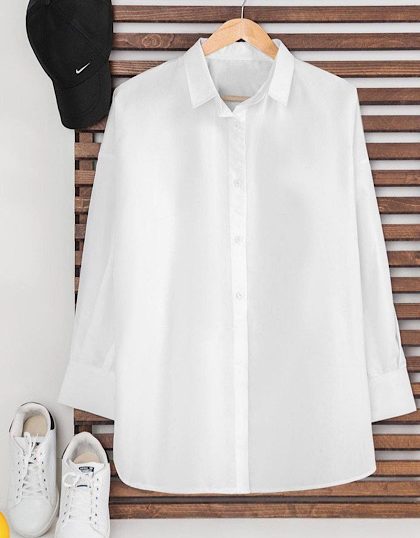 شومیز سفید کد ۲۱۵۴